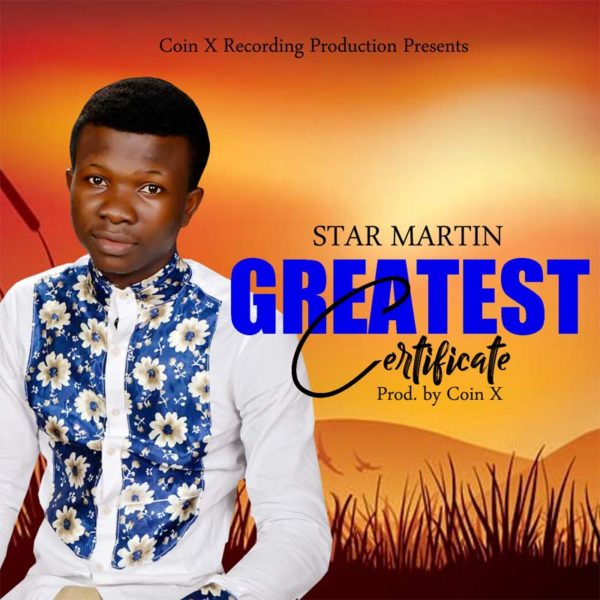 Greatest Certificate – Star Martin